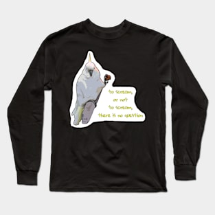 To Scream or Not To Scream Long Sleeve T-Shirt